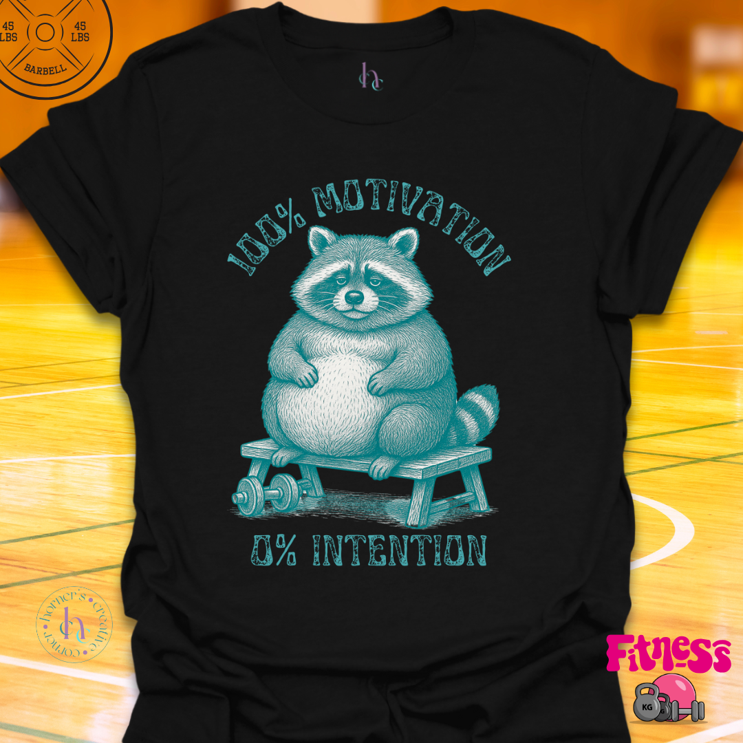 100% Motivation 0% Intention T-Shirt