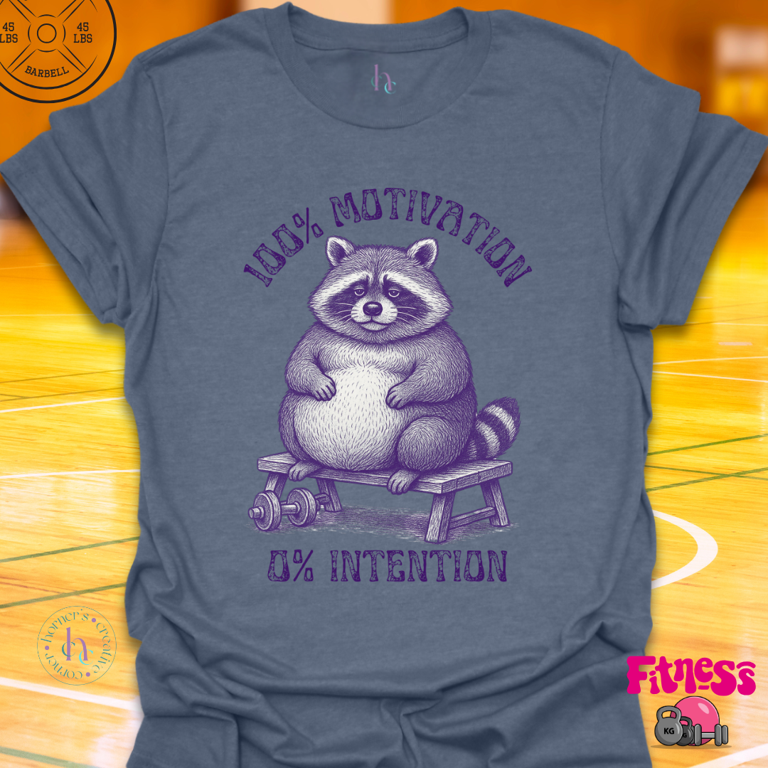 100% Motivation 0% Intention T-Shirt