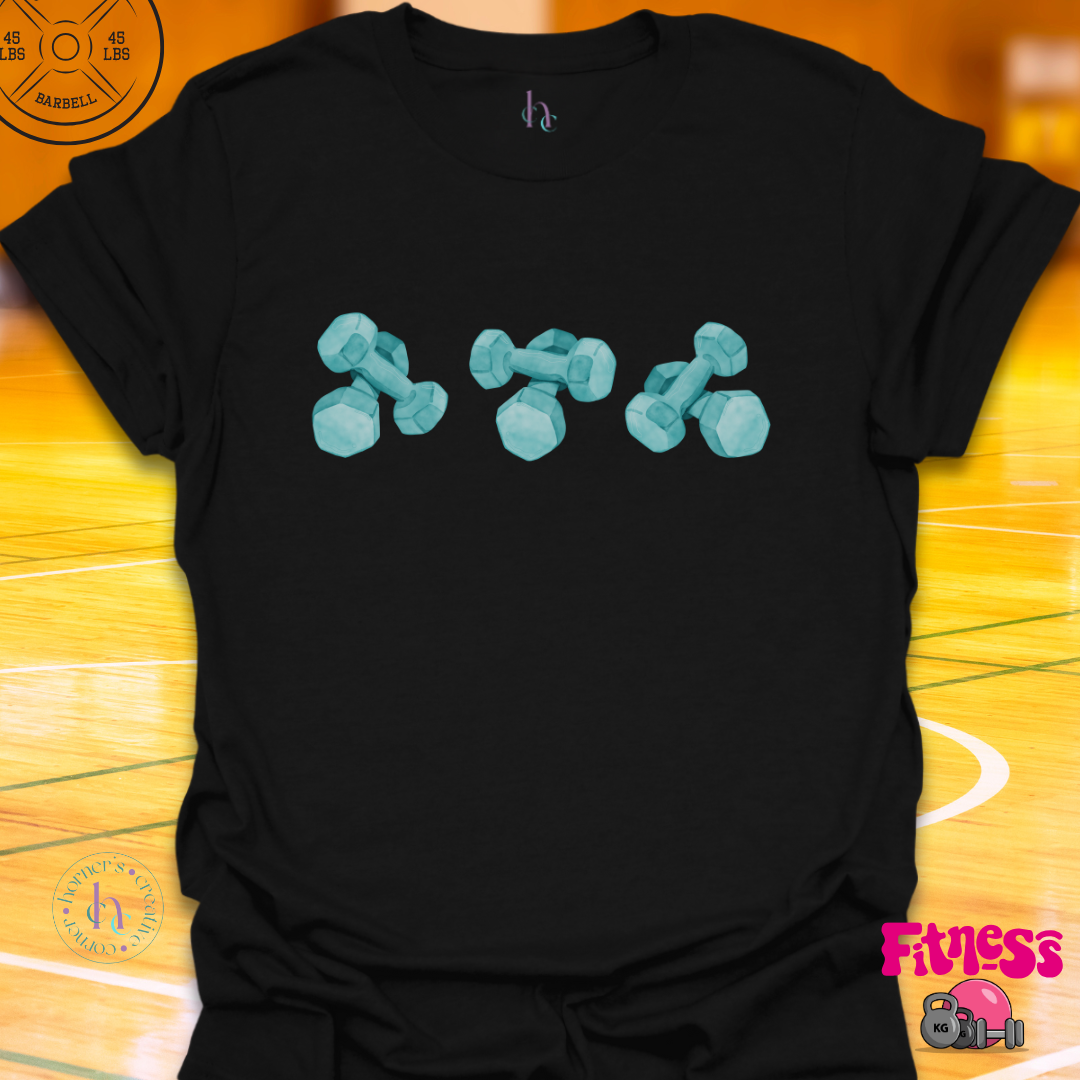 3 Dumbell Blue