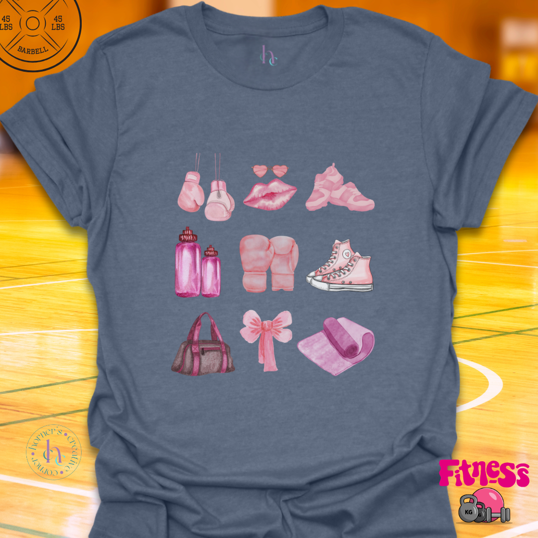 Boxing Pink Watercolor Coquette