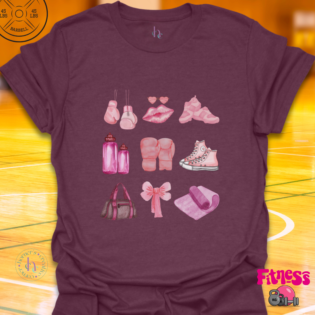 Boxing Pink Watercolor Coquette