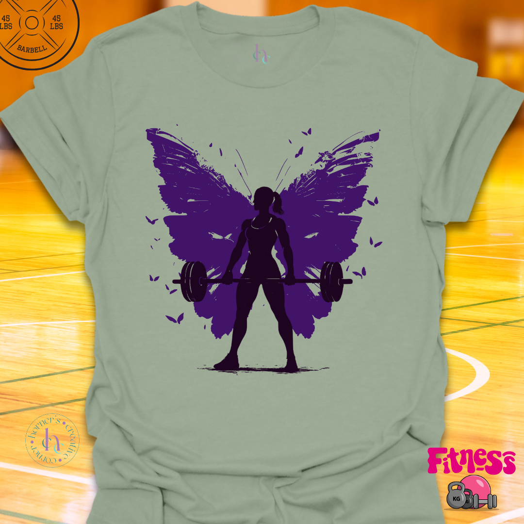 Butterfly Lifting T-Shirt