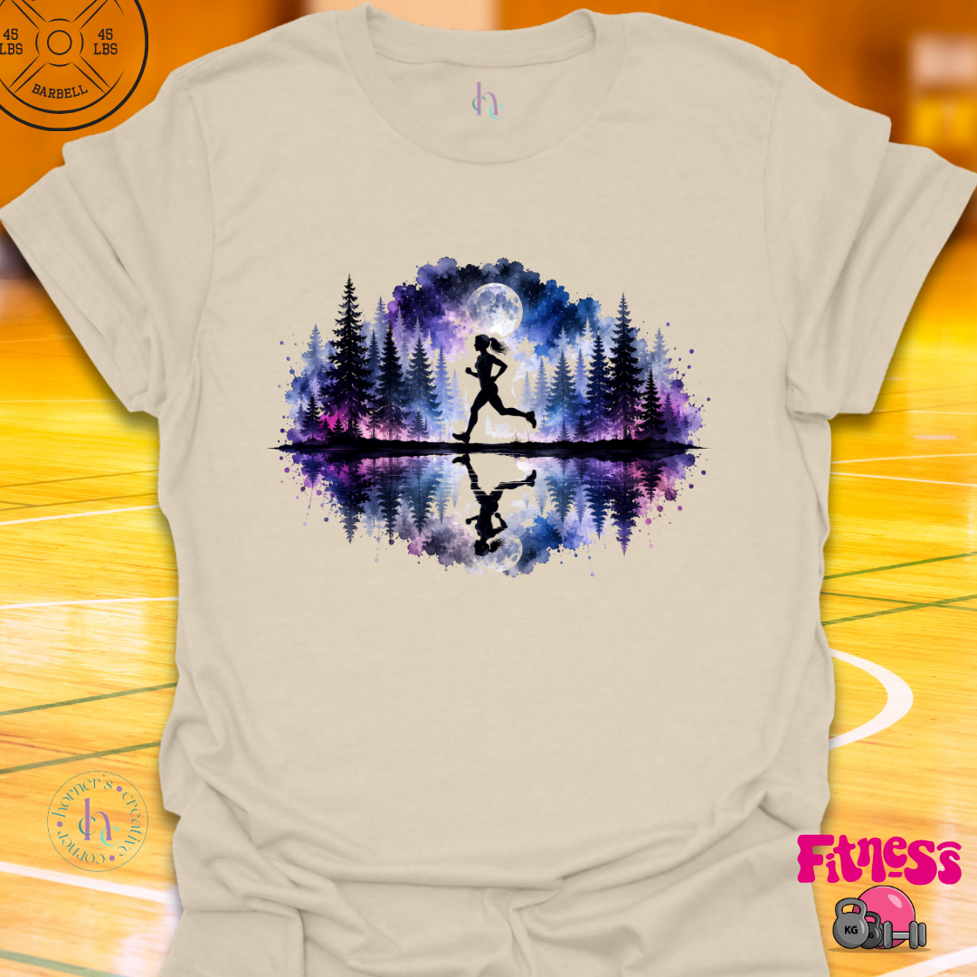 Female Night Run T-Shirt