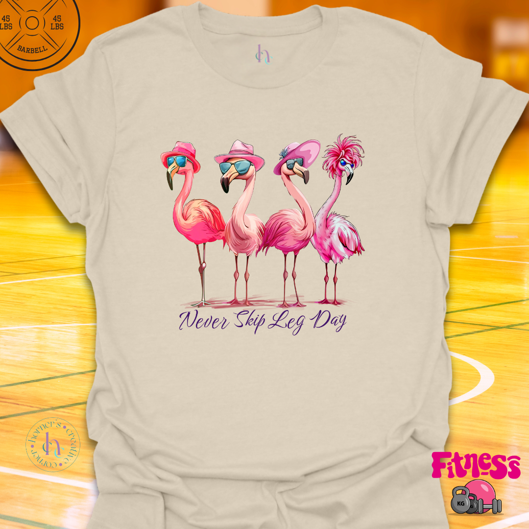 Never Skip Leg Day T-Shirt