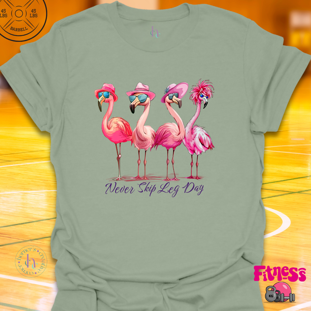 Never Skip Leg Day T-Shirt
