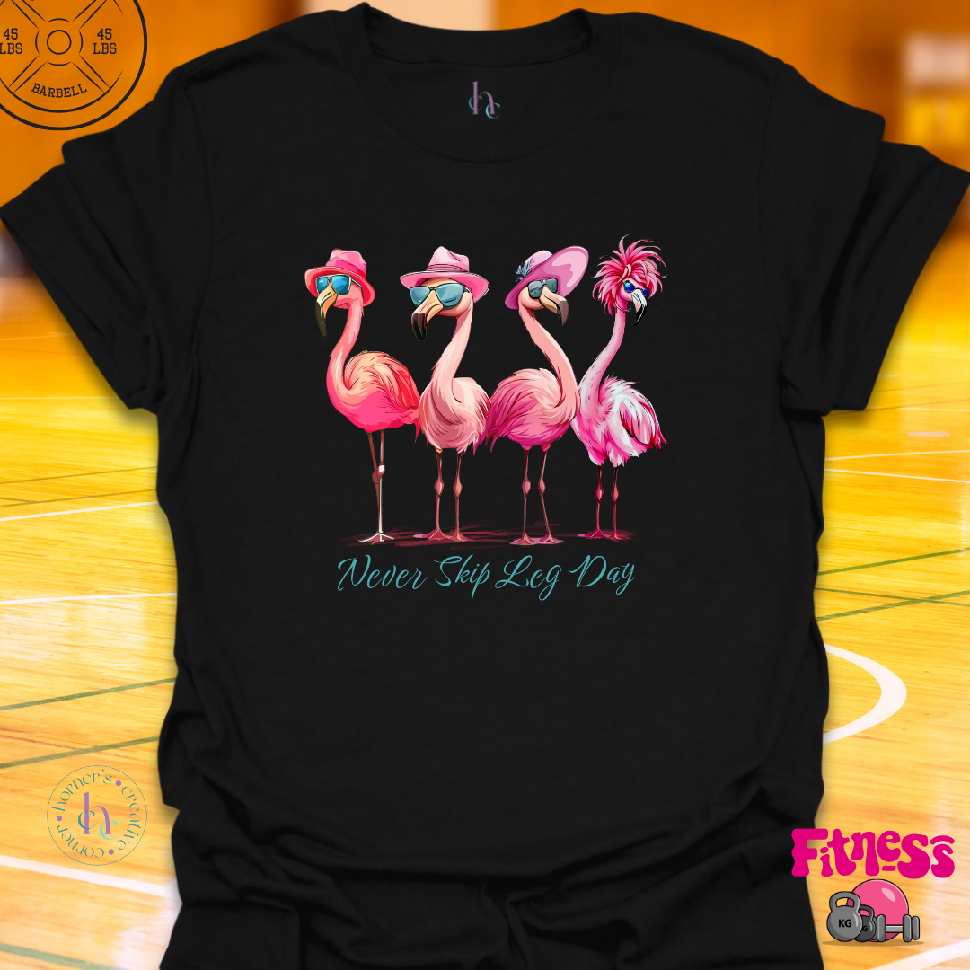 Never Skip Leg Day T-Shirt