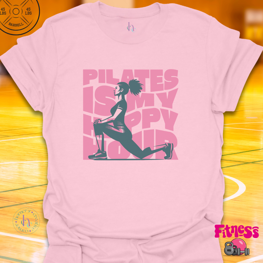 Pilates is My Happy Hour T-Shirt