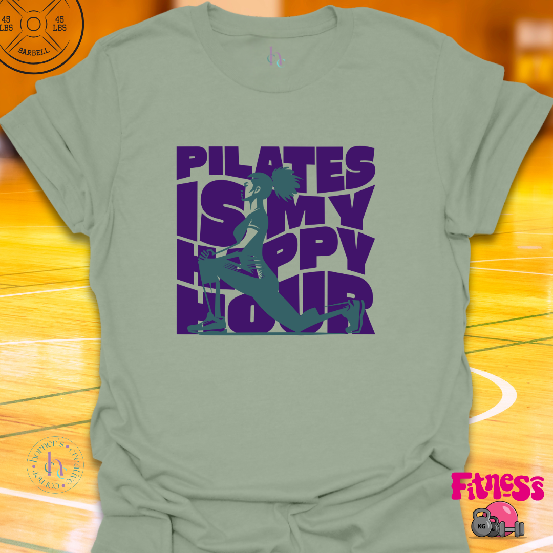 Pilates is My Happy Hour T-Shirt