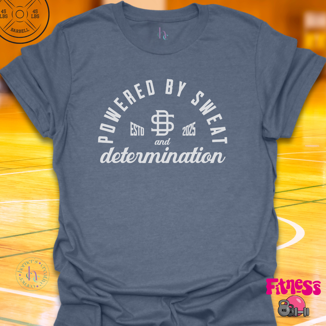 Powered By Sweat Personalized T-shirt