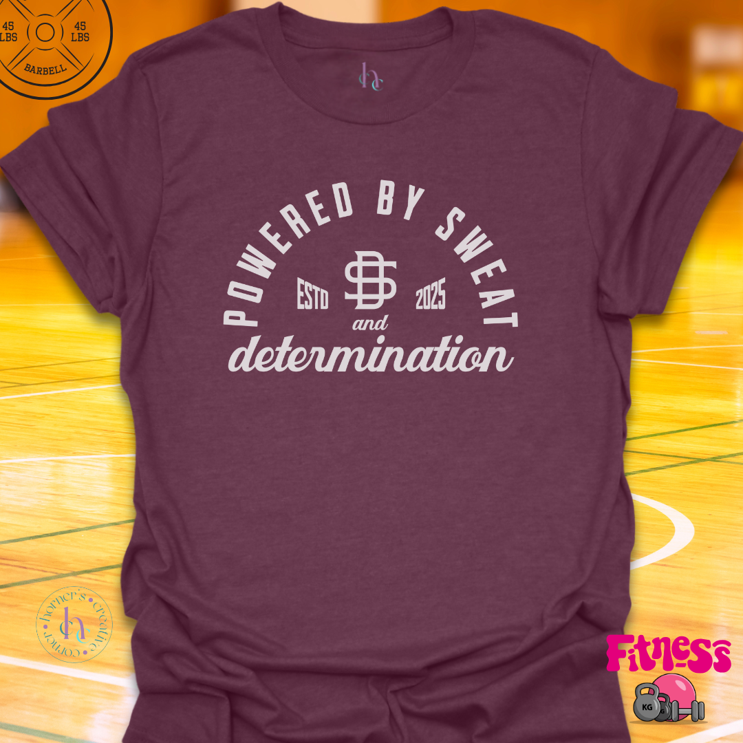 Powered By Sweat Personalized T-shirt