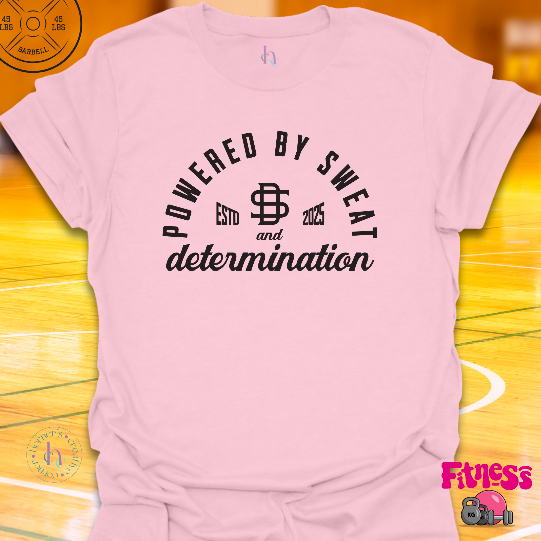 Powered By Sweat Personalized T-shirt
