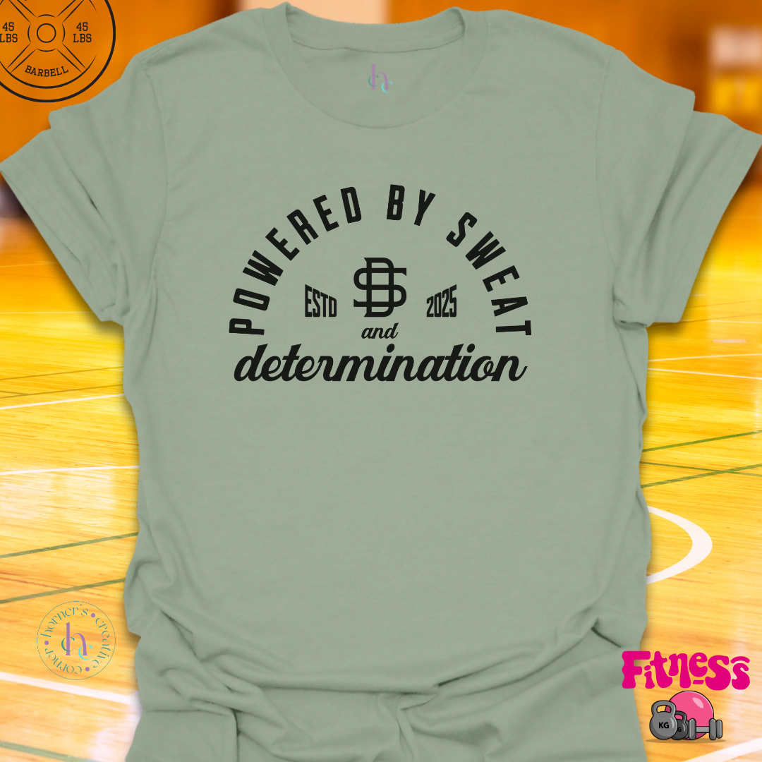 Powered By Sweat Personalized T-shirt