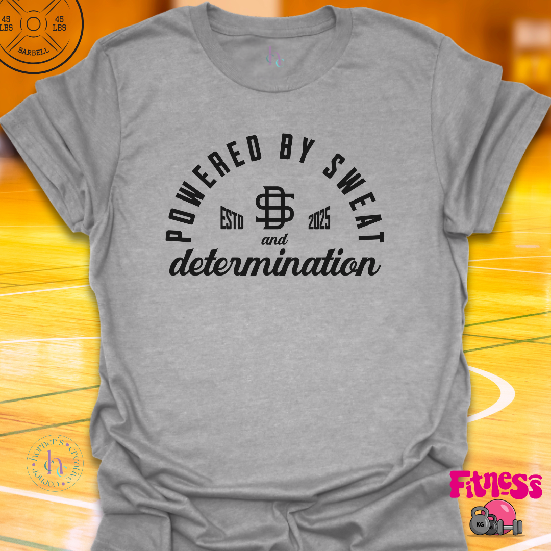 Powered By Sweat Personalized T-shirt