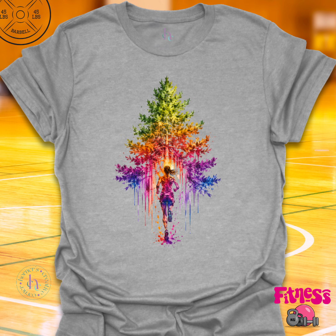 Runner Color TreeT-Shirt