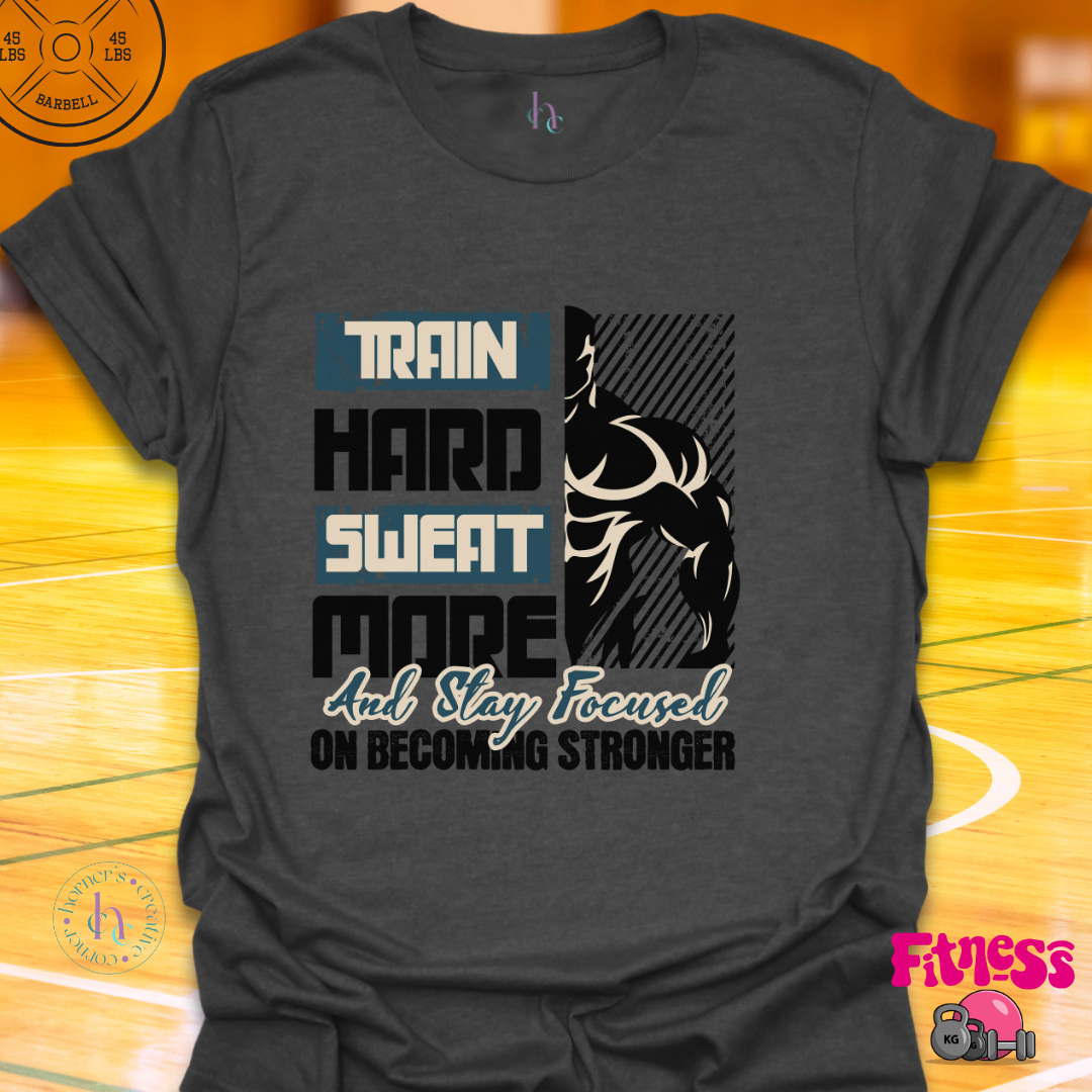 Train Hard Blue Man