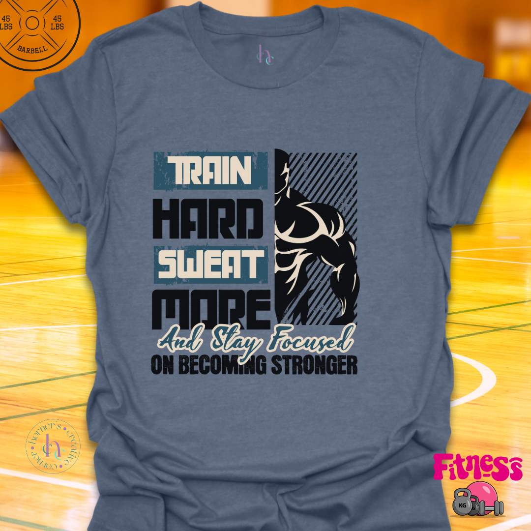 Train Hard Blue Man