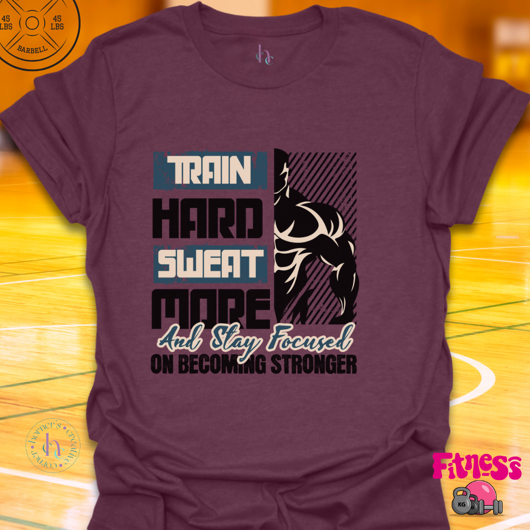 Train Hard Blue Man