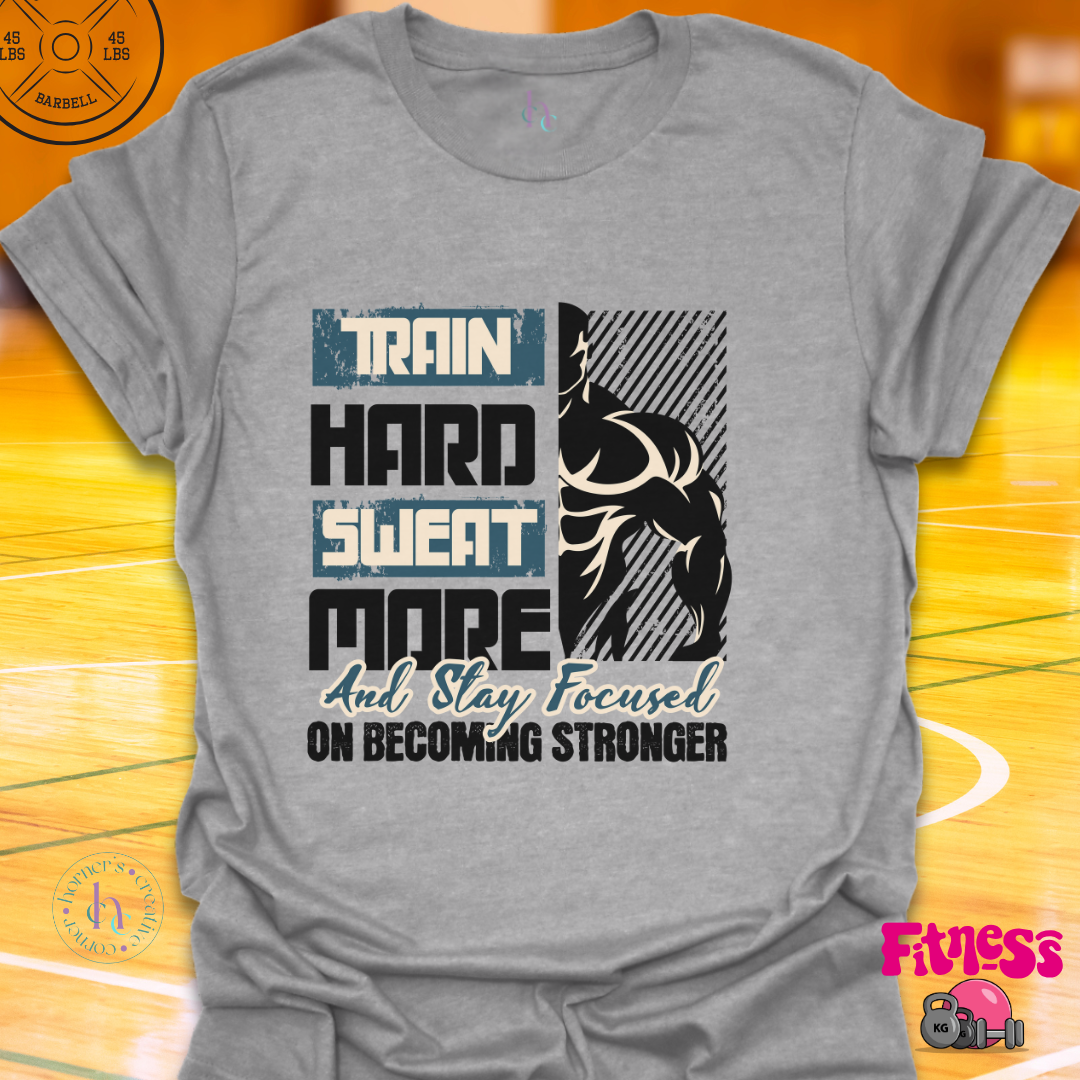 Train Hard Blue Man