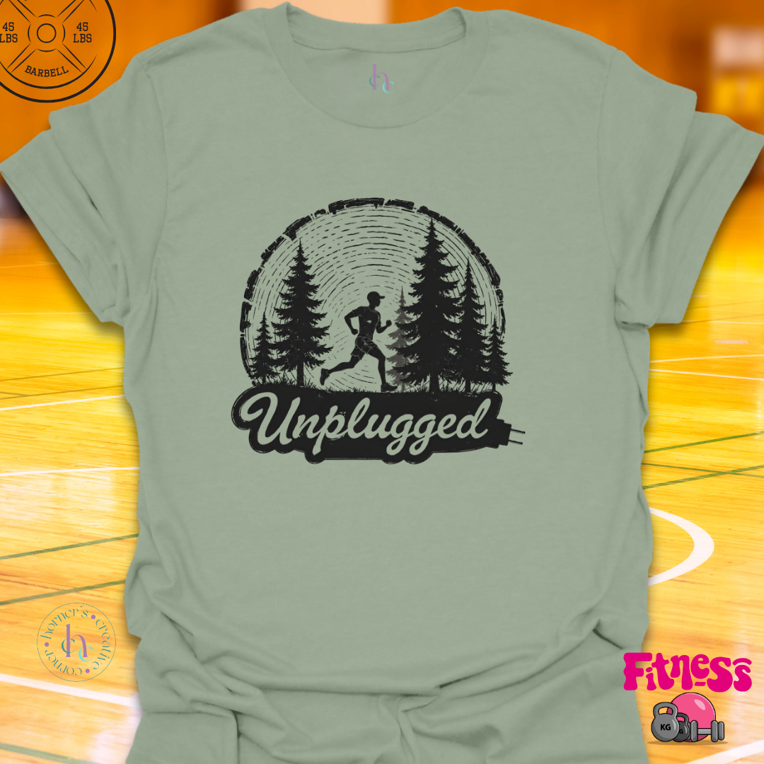 Unplugged Male T-Shirt