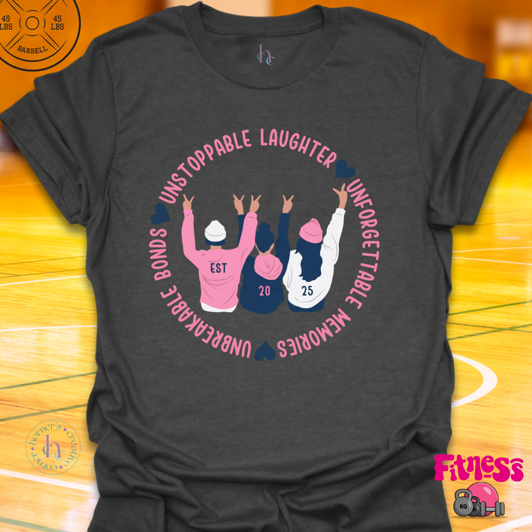 Unstoppable Laughter Custom Dated T-Shirt