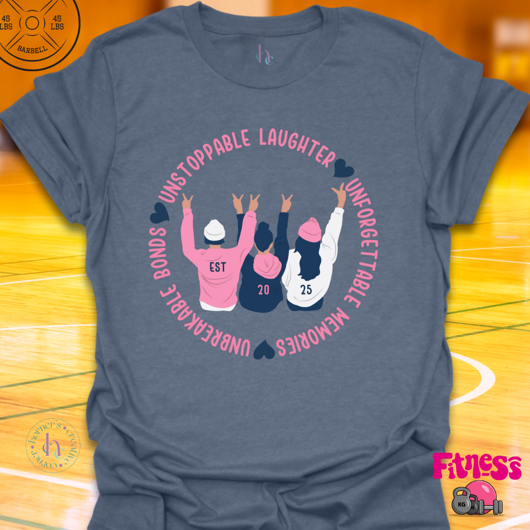 Unstoppable Laughter Custom Dated T-Shirt