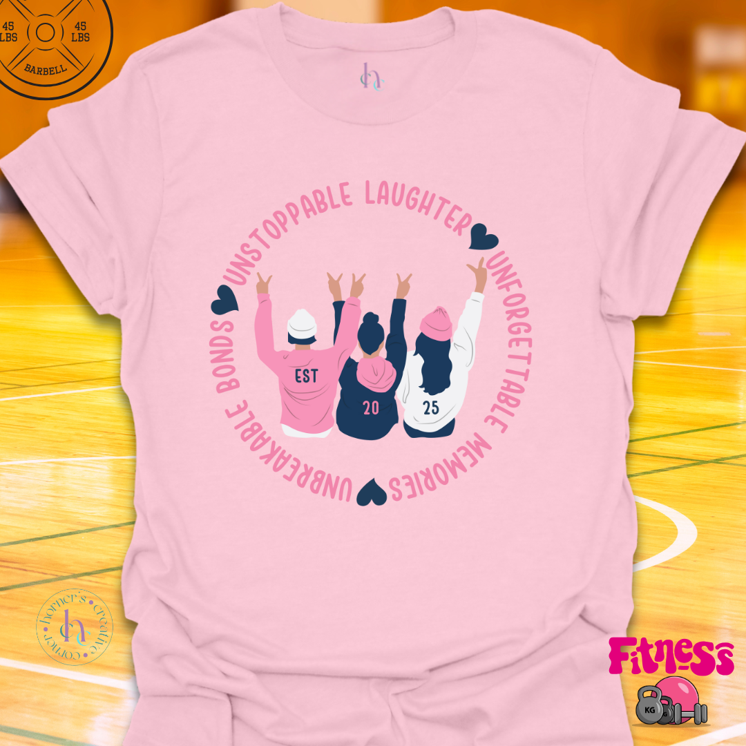 Unstoppable Laughter Custom Dated T-Shirt