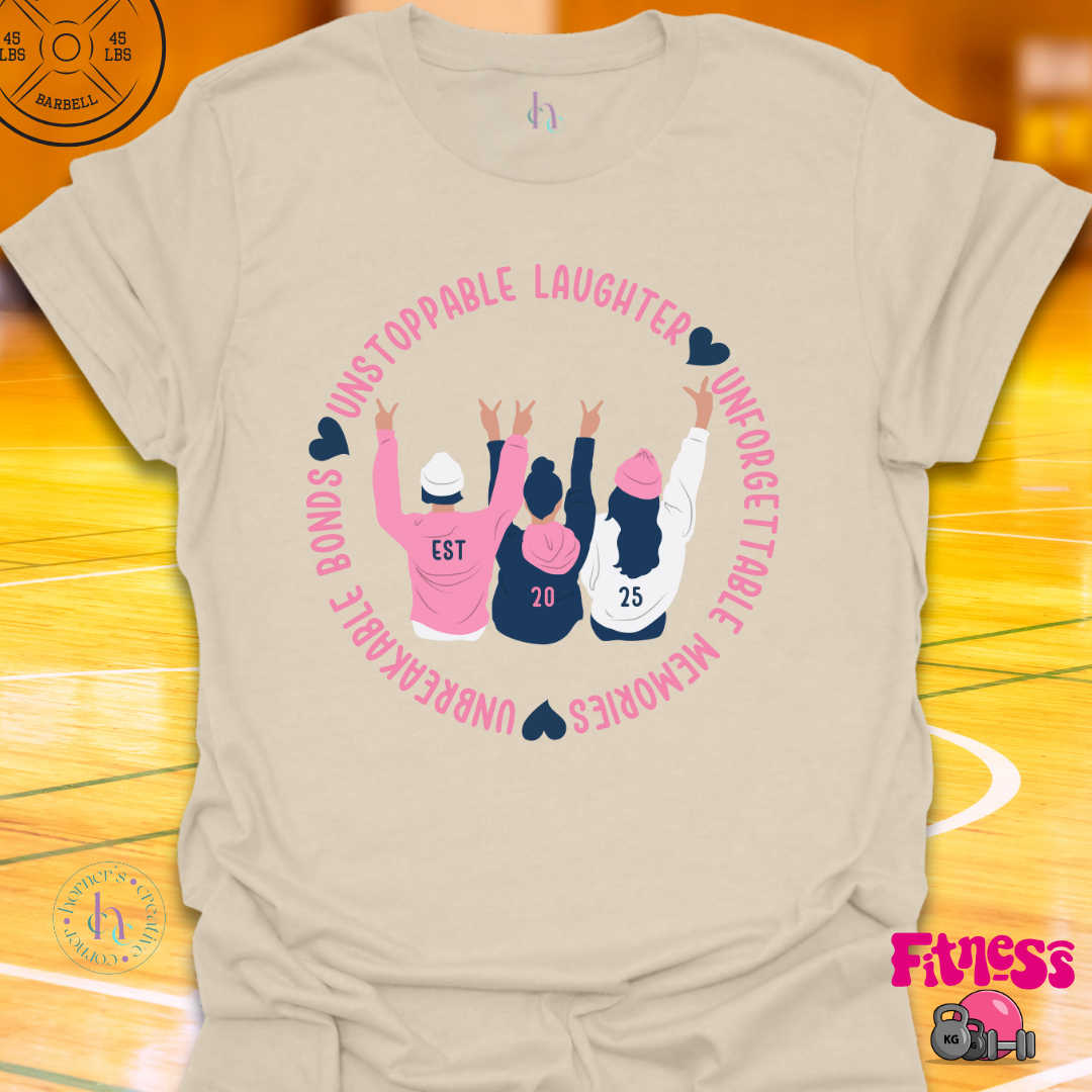 Unstoppable Laughter Custom Dated T-Shirt
