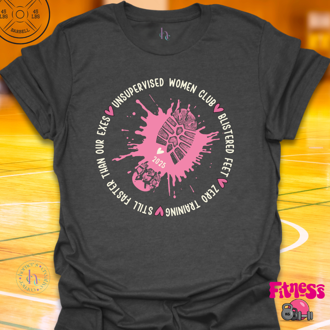 Custom Unsupervised Women Club T-Shirt