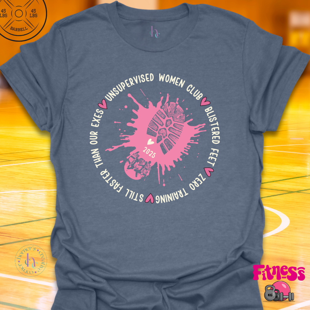 Custom Unsupervised Women Club T-Shirt