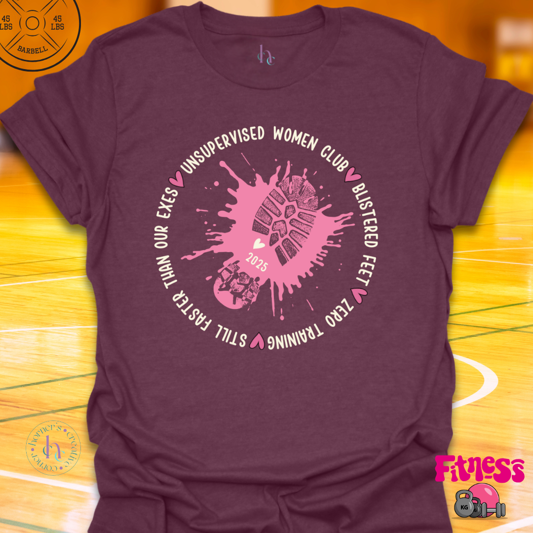 Custom Unsupervised Women Club T-Shirt