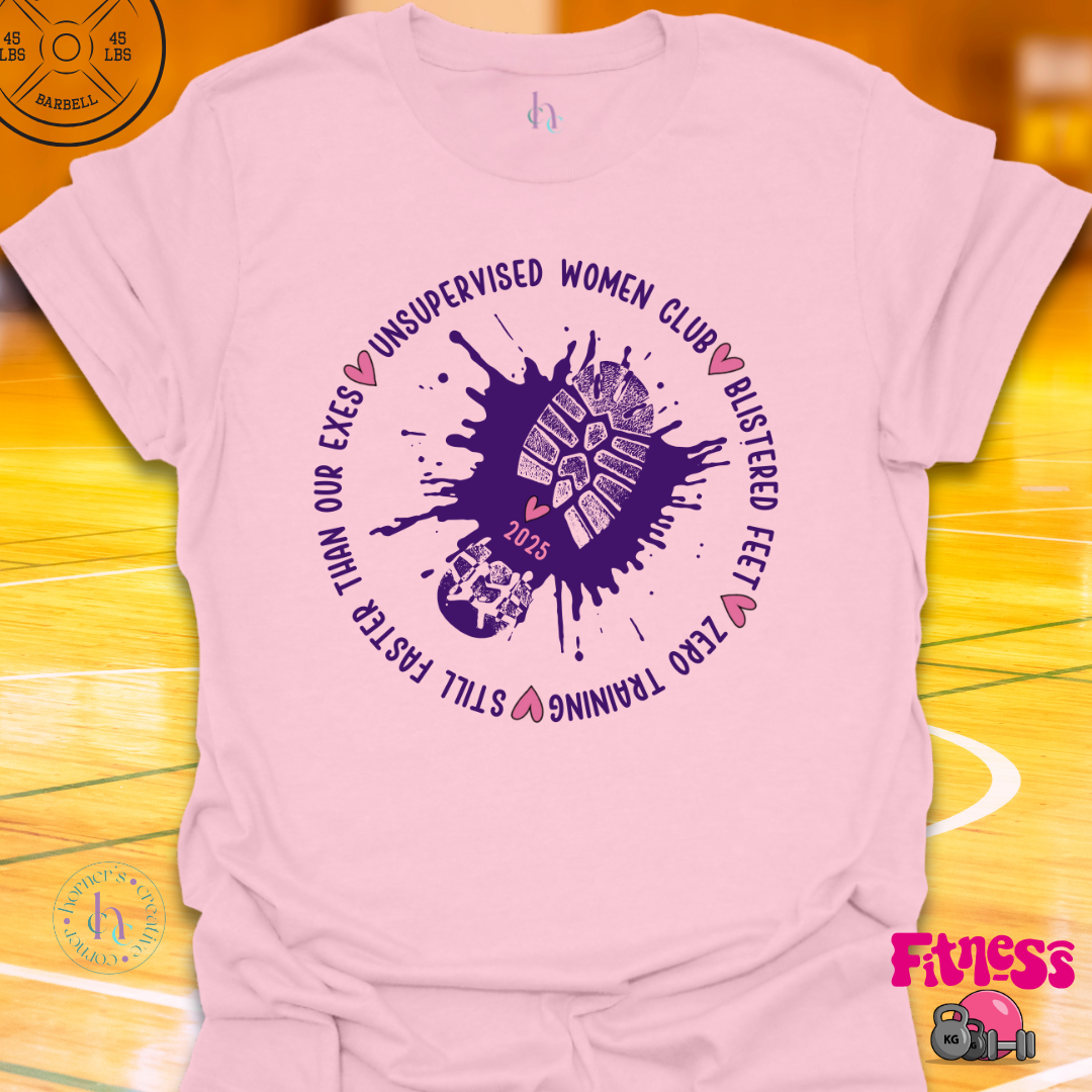 Custom Unsupervised Women Club T-Shirt