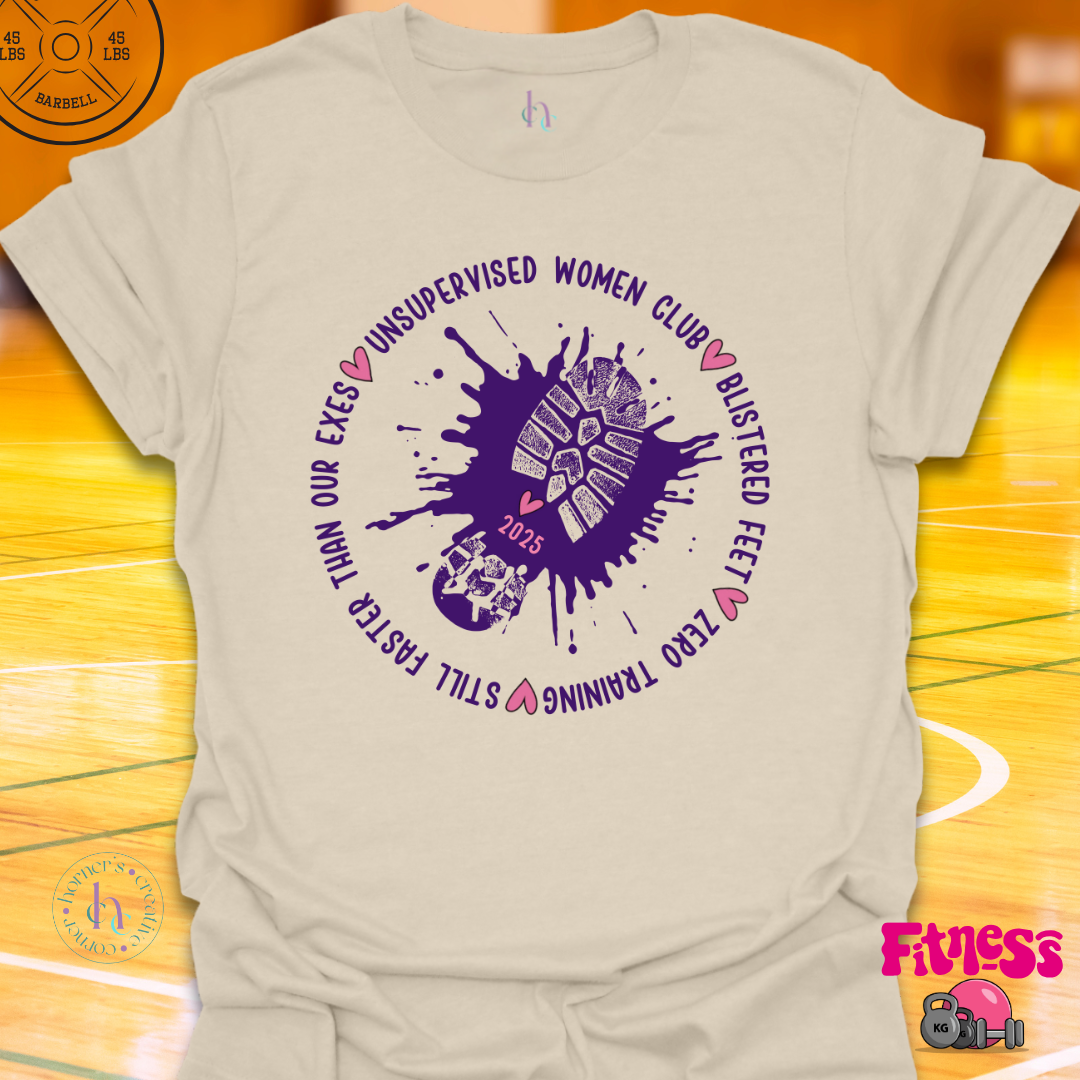 Custom Unsupervised Women Club T-Shirt