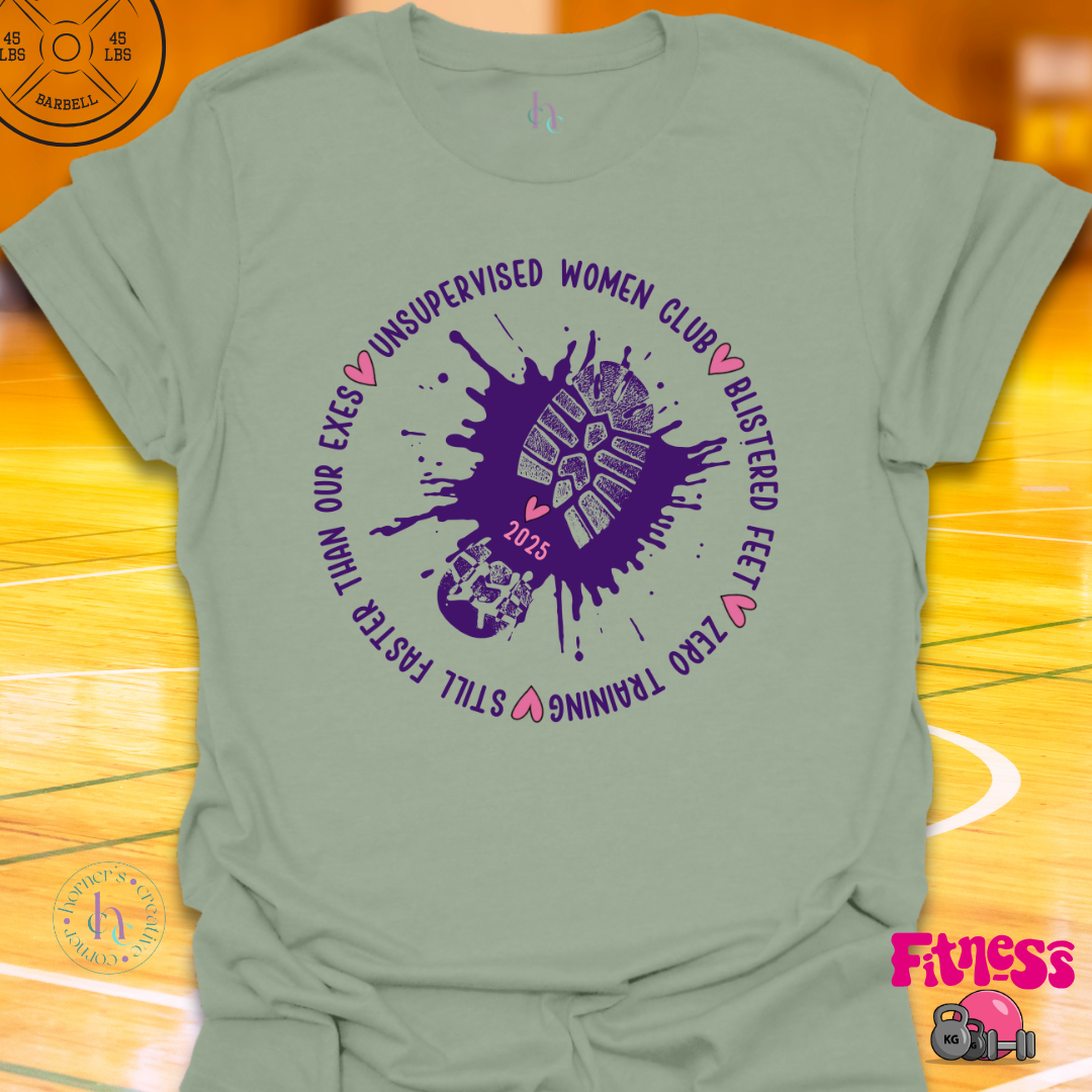 Custom Unsupervised Women Club T-Shirt