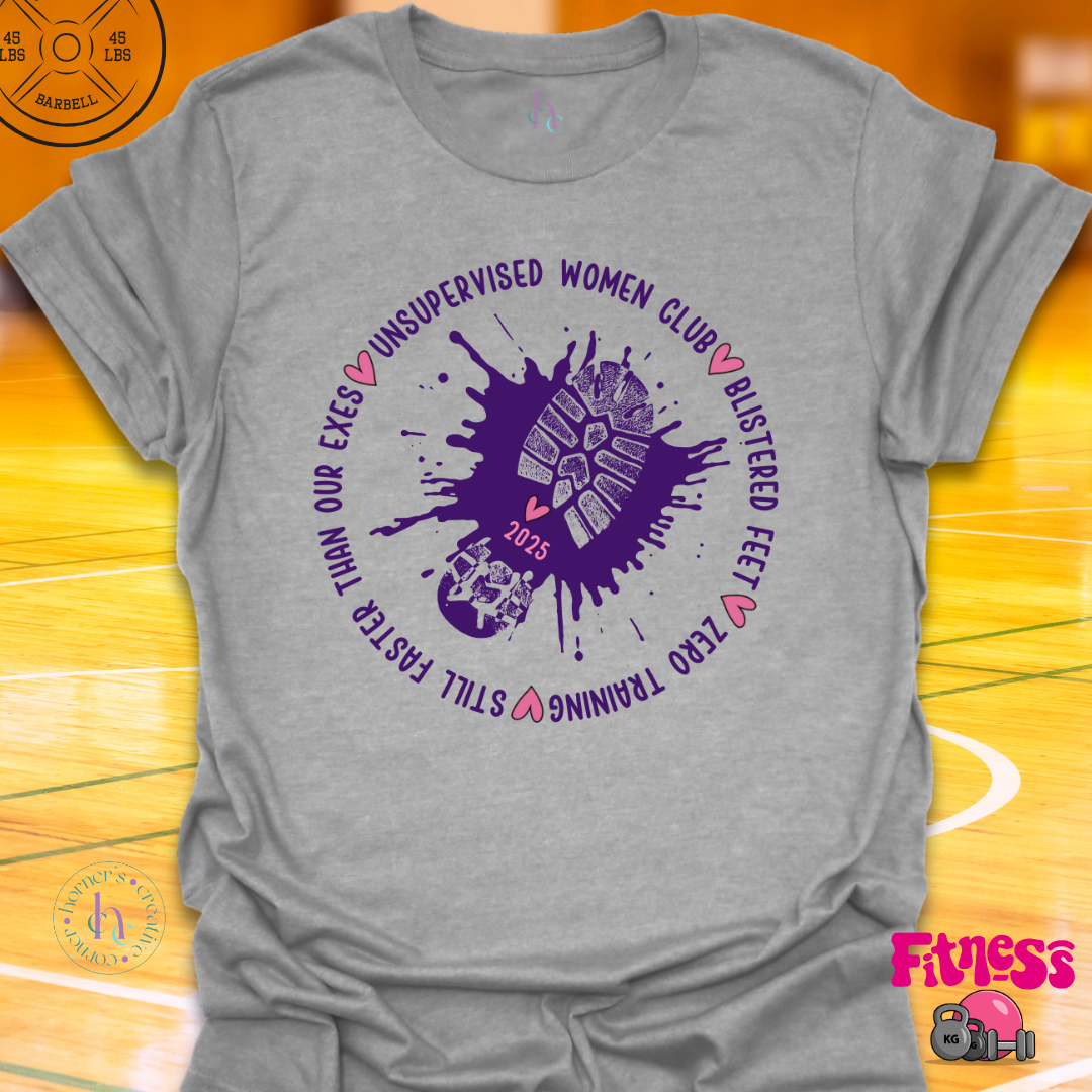 Custom Unsupervised Women Club T-Shirt