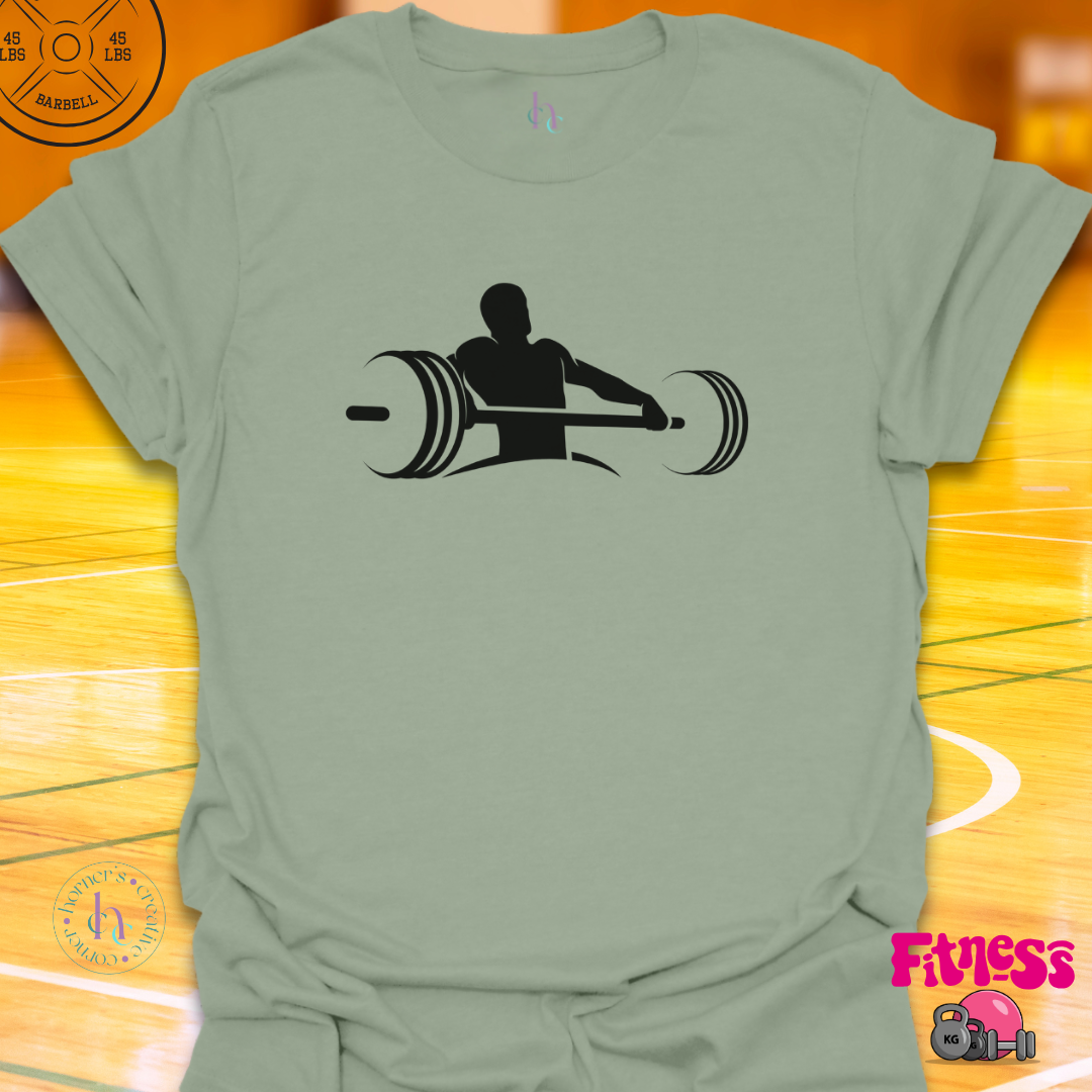 Weightlifter Silhouette T-Shirt