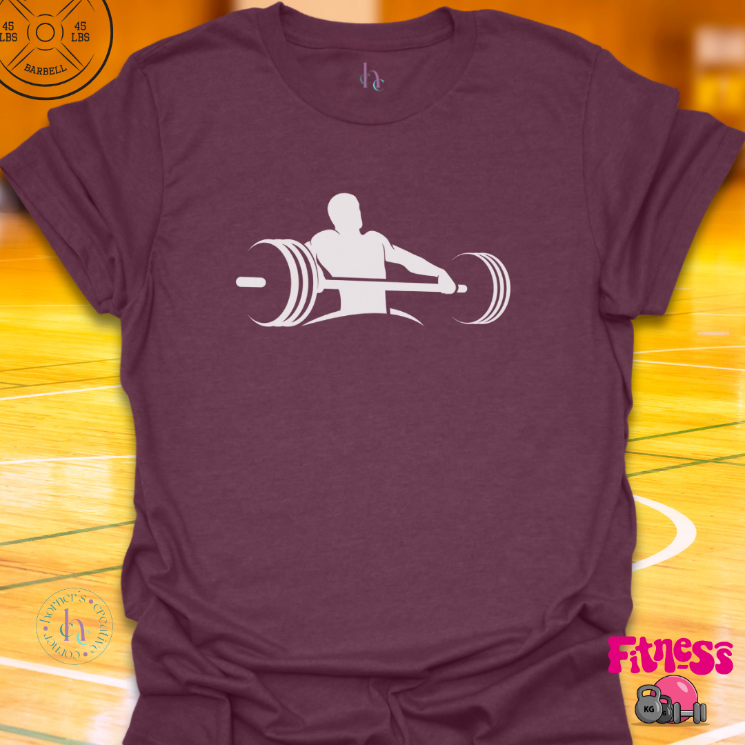 Weightlifter Silhouette T-Shirt