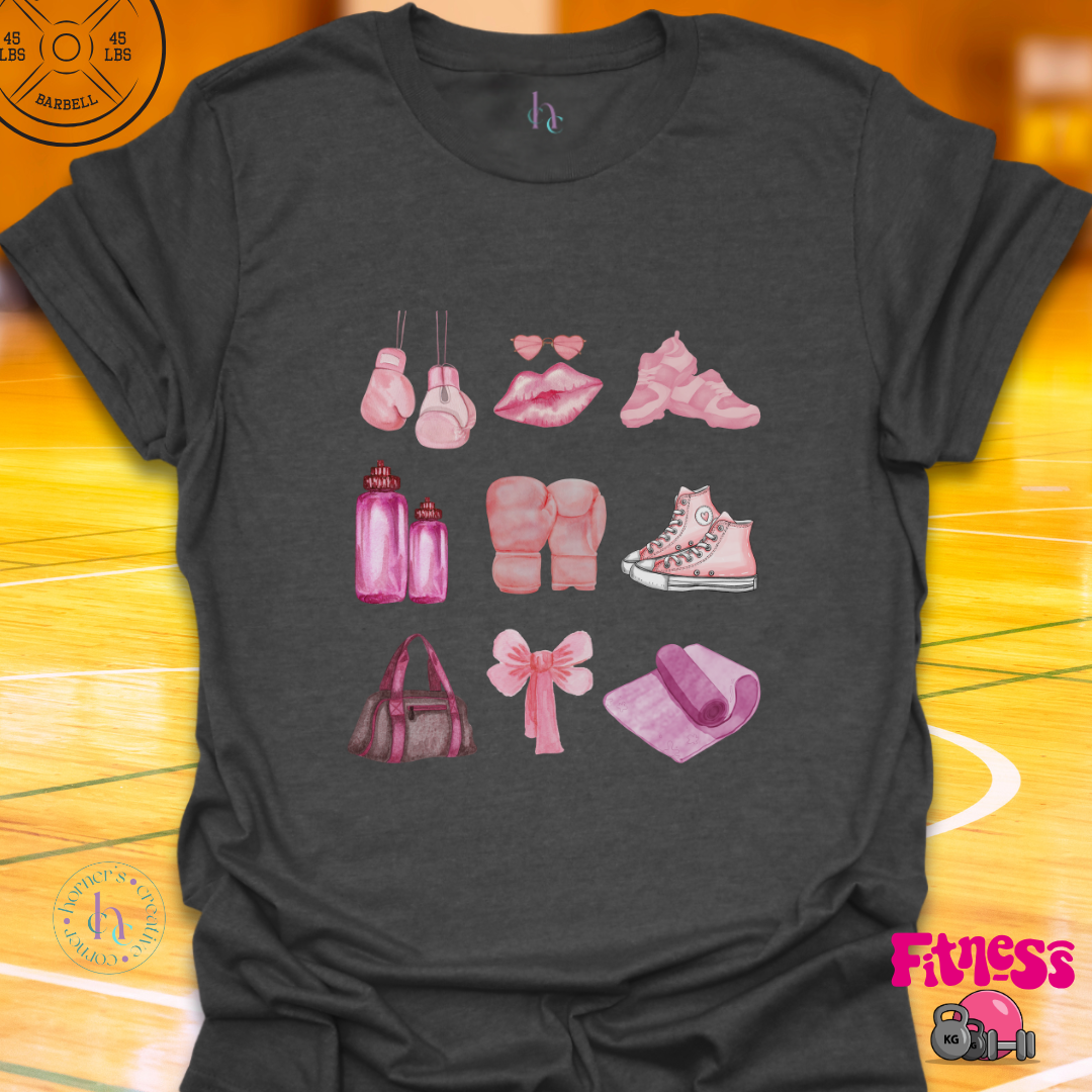 Boxing Pink Watercolor Coquette