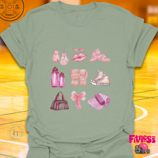 Boxing Pink Watercolor Coquette
