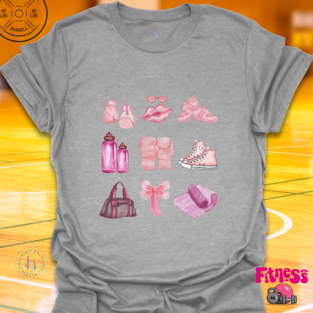Boxing Pink Watercolor Coquette