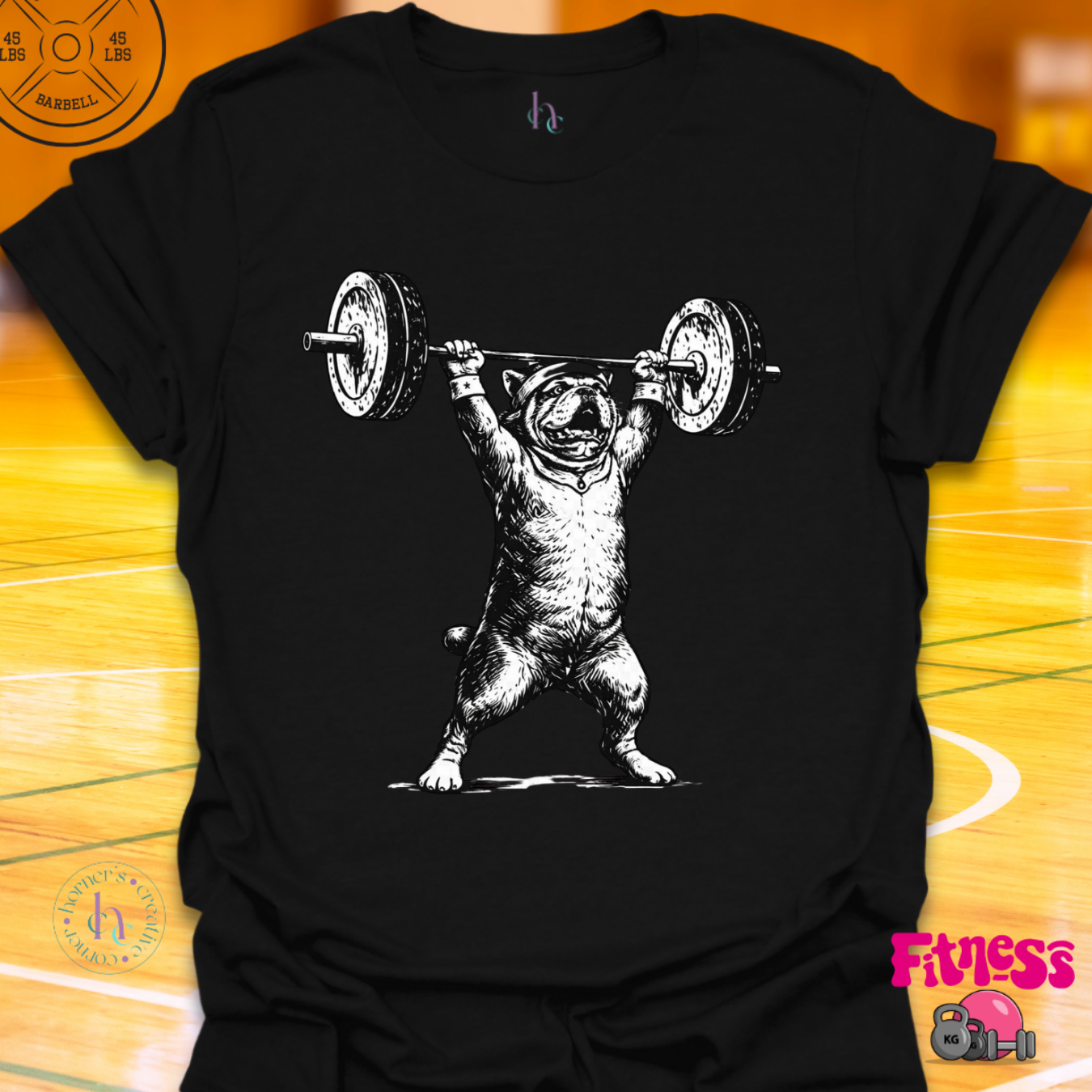 Bulldog Lifting T-Shirt