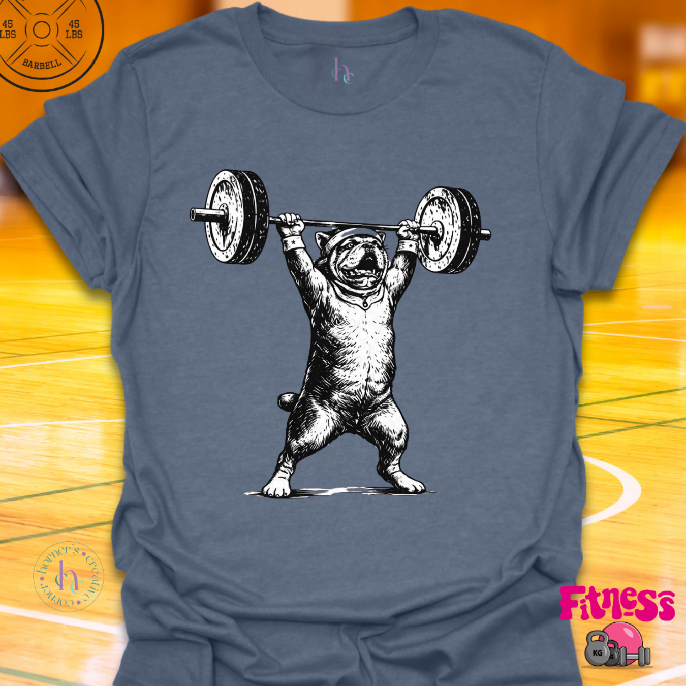 Bulldog Lifting T-Shirt