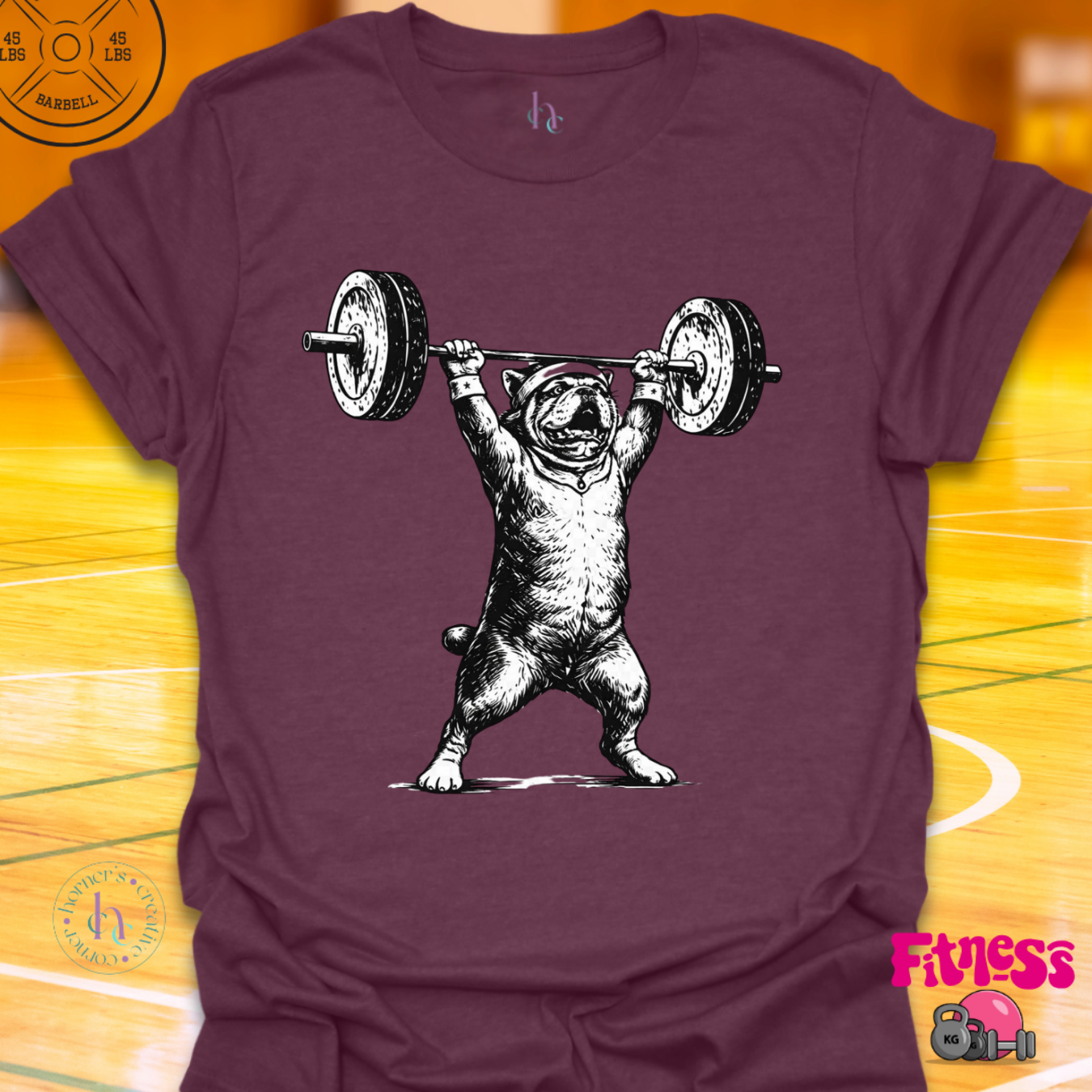 Bulldog Lifting T-Shirt