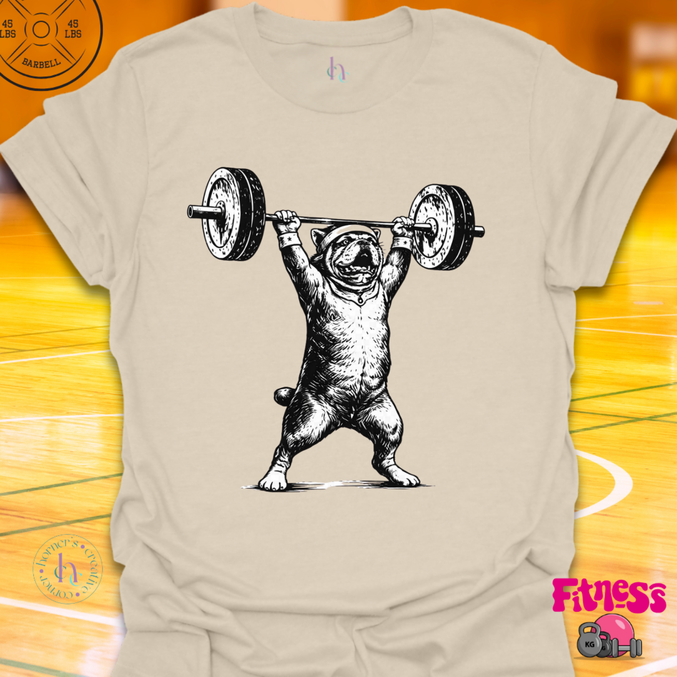 Bulldog Lifting T-Shirt