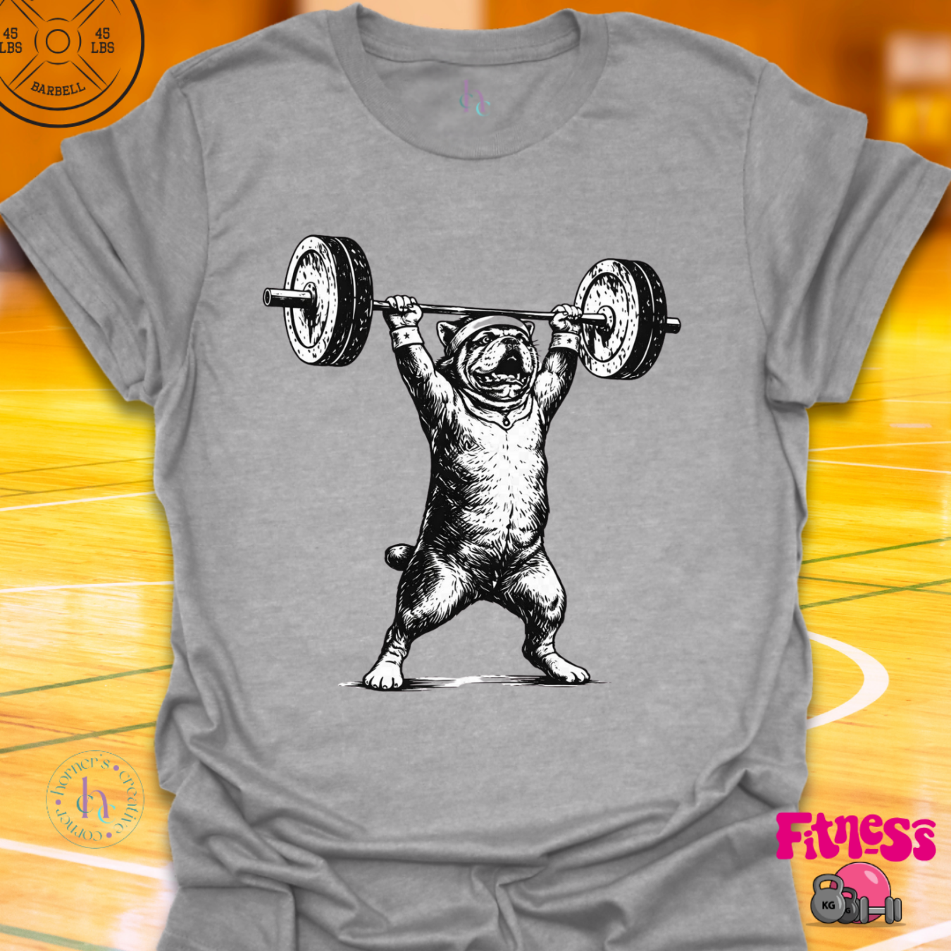 Bulldog Lifting T-Shirt