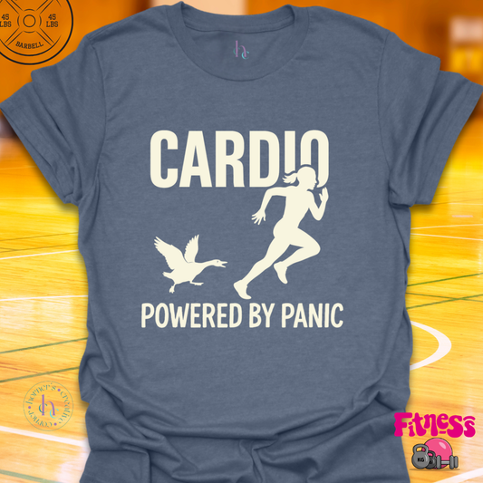 Cardio Powered By Panic T-Shirt