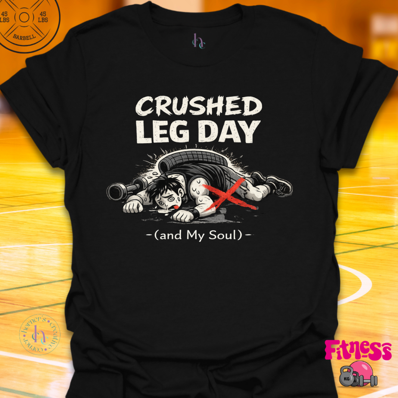 Crushed Leg Day T-Shirt