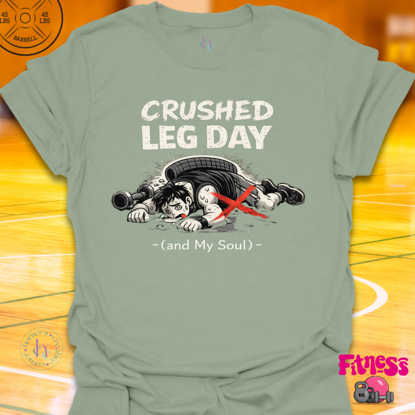 Crushed Leg Day T-Shirt