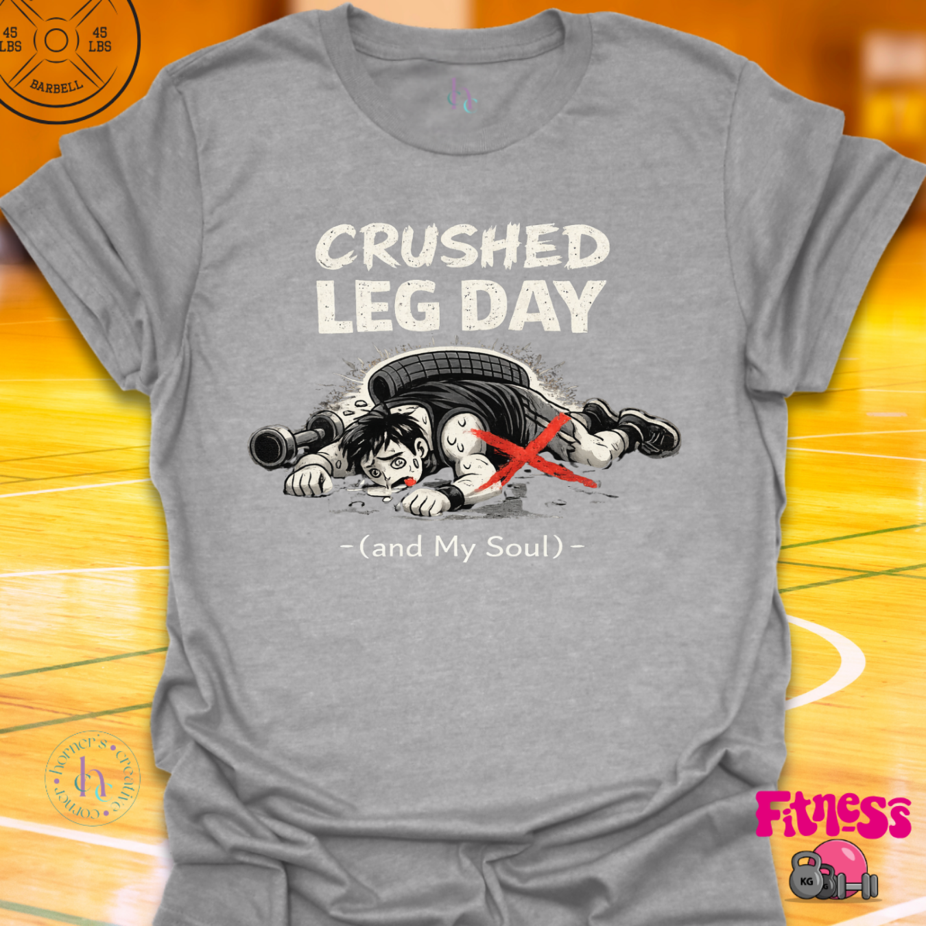 Crushed Leg Day T-Shirt