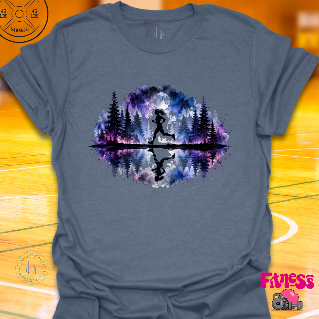 Female Night Run T-Shirt