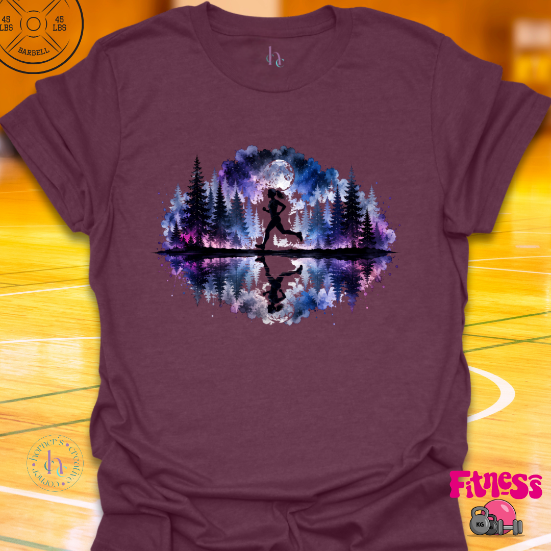 Female Night Run T-Shirt
